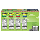 motts no sugar added applesauce variety pack, 4 flavors - apple, strawberry, cinnamon & blueberry, made from real fruit, 20 pack