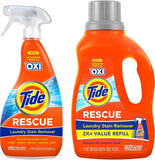 Tide Laundry Stain Remover Spray with Oxi, Travel Stain Remover for Clothes, Carpet, Upholstery, Pet Bedding, Stain Treater Spray for Tough Stains from Wine, Coffee, Grease, 3 Oz (Pack of 3)