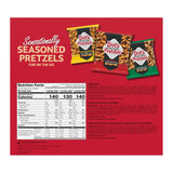 Dot's Homestyle Pretzels Variety Pack, 18-count, 1oz Individually Sized Bags, Original, Honey Mustard, and Parmesan Garlic Twist Snack