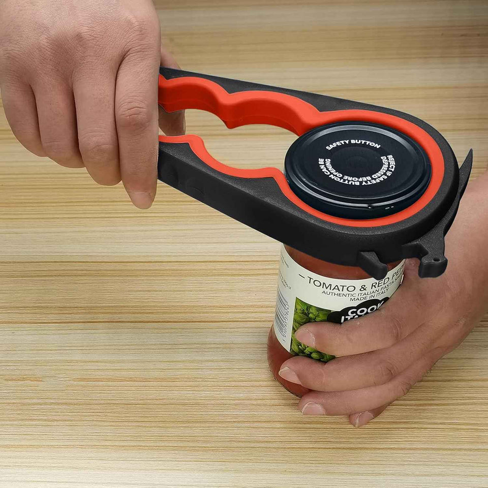 Otstar Jar Opener, Multi-Function, Weak Hands, Seniors, Arthritis, Low Strength, Easy to Use
