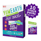 yumearth organic fruit snacks box, 0.7 ounce, pack of 10, 10 count