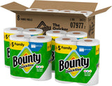 Bounty Quick Size Paper Towels, White, 8 Family Rolls = 20 Regular Rolls - Rayz Mart