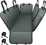 Mancro Dog Car Seat Cover for Back Seat, 2025 Upgraded 600D Heavy Duty Waterproof & Scratch-Resistant Dog Hammock for Car, Back Seat Pet Cover for Dogs with Sedan, Trucks and SUVs, Standard, Black