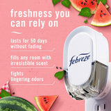 Febreze Plug In Air Freshener, Sweet Watermelon Vine Scent, Long Lasting for Strong Odors
