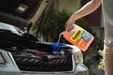 Prestone AS658 2-in-1 windshield washer fluid, 1 gallon, advanced winter de-icer and summer bug wash