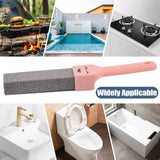 Navona 8-Pack Pumice Stone Scouring Sticks with Universal Handles - Powerful Bathroom, Kitchen, and Pool Cleaner