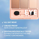 Covergirl Eye Enhancer, Sweet Plum, Eyeshadow Trio, Easy to Wear, Clean & Vegan, Talc-Free, Matte & Shimmer Finishes, Smudge-Proof, 0.14oz