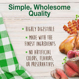 Nylabone healthy edibles natural puppy chews long lasting treats for puppies roast beef apple & bacon flavor x-small/petite 3 count