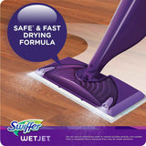 Swiffer WetJet Multi-Purpose and Hardwood Liquid Floor Cleaner Solution Refill with Gain Scent - 42.2 fl oz each, (Pack of 2)