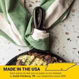 Lodge L9OG3 Cast Iron Round Griddle, Pre-Seasoned, 10.5-inch - Made in USA, Compatible with Stovetop, Oven, Grill & Campfire