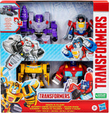 Transformers 4.5-inch Autobot and Decepticon action figures for kids aged 3 and up, multipack of 4