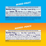 Welch's Gluten Free Mixed Fruit & Mango Peach Snack Packs, 60 x 0.8oz, Stocking Stuffers
