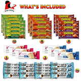 veratify healthy mixed snack box 66 count gift basket variety assortment