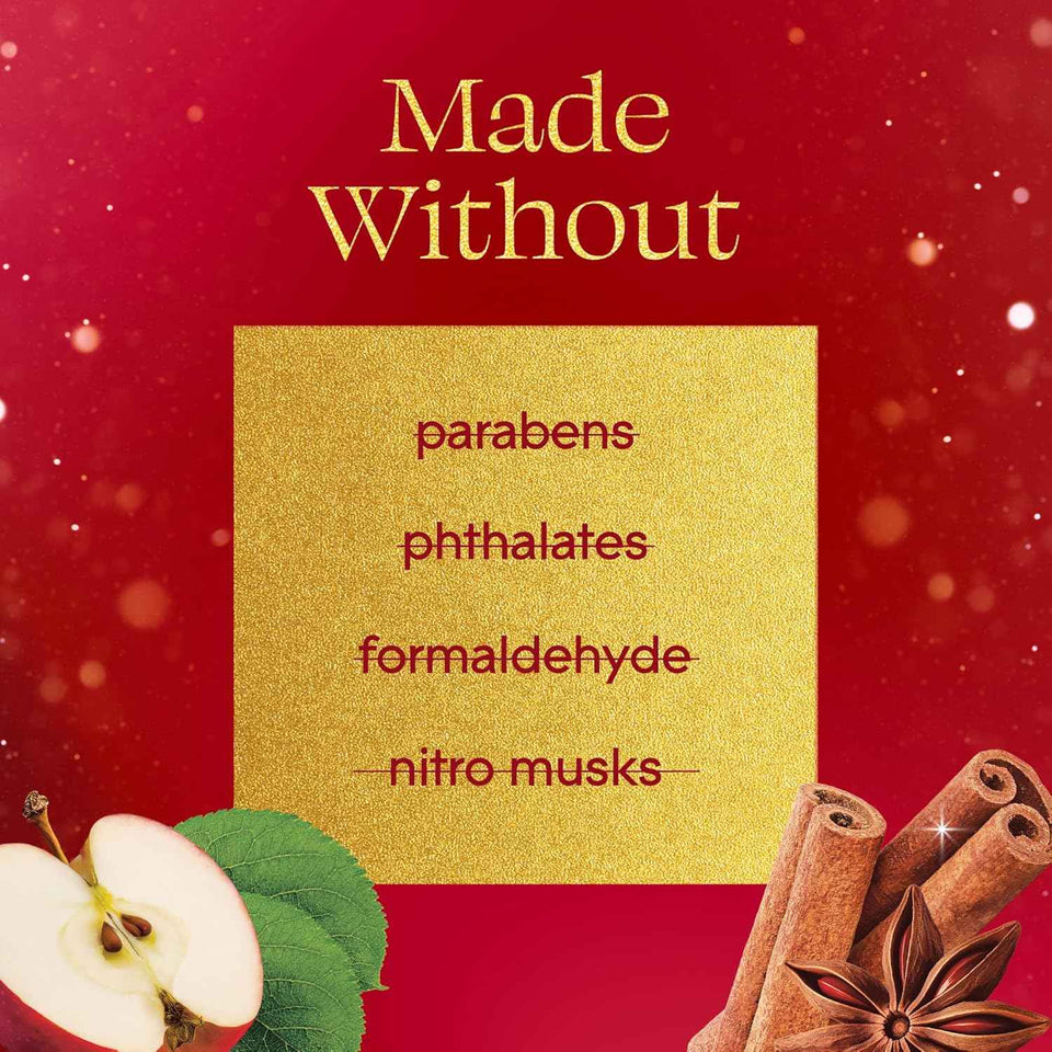 Glade PlugIns Refills Air Freshener, Warm Apple & Spices, 5 Count, 0.67 Fl Oz