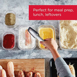 Rubbermaid Brilliance 44-Piece Food Storage Containers Set, BPA Free, Airtight, Leak-Proof, Dishwasher and Freezer Safe