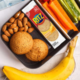 ritz peanut butter and cheese sandwich crackers variety pack, 32 snack packs, 6 crackers per pack