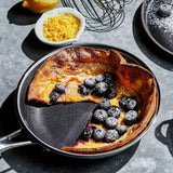 HexClad Hybrid Nonstick 8-Inch Frying Pan with Tempered Glass Lid, Stay-Cool Handle, Dishwasher-Friendly, Oven-Safe, Induction Ready