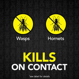 Raid Max Foaming Wasp & Hornet Killer, Fast Coverage Foam, 16.5 oz Can, Bug Killer Kills Entire Nest