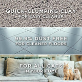 Purina Tidy Cats Free and Clean Unscented Cat Litter - 38 lb. Box