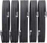 Lisen 5-pack usb c to c cable, 60w fast charging, 10ft for iphone 17, ipad, galaxy s25/s24