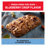 CLIF BAR Energy Protein Bars Blueberry Almond Crisp 10 pack Non-GMO Energy Bars with Organic Oats