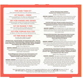 Burt's Bees Tips and Toes Kit, 6 Travel Size Products, Pomegranate Moisturizing, Hydrating, and Nourishing
