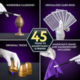 National Geographic Kids Magic Set with 45 Tricks and Video Instructions for Step-by-Step Learning