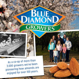 Blue Diamond whole natural raw almonds, 25 oz resealable gluten-free snack bag, pack of 1