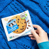 Lenny & Larry's Complete Chocolate Chip Protein Cookies, soft-baked, 16g plant protein, vegan, non-GMO, high fiber, 4 oz, 12-pack