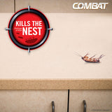 Combat Roach Killing Bait, Roach Bait Station For Large Roaches, Kills The Nest, Child-Resistant, 8 Count,Insects