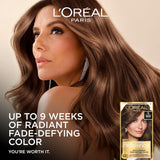 L'Oreal Paris Superior Preference Luminous Fade-Defying Permanent Hair Color, Hair Dye For Up to 9 Weeks of Radiance, Natural Blonde 9, 1 Hair Dye Kit