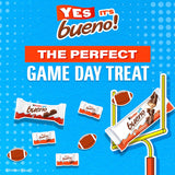 kinder bueno milk chocolate bars with hazelnut cream bulk 20 pack