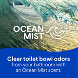 CLOROX Toilet Bowl Cleaner Clinging Bleach Gel, Ocean Mist, 24 Fl Oz, Pack of 2 (Package May Vary) - Rayz Mart