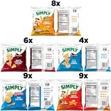Simply Snacks Variety Pack, 36 Count, 0.875 Oz, Multiple Flavors, Real Cheese, No Artificial Colors or Flavors