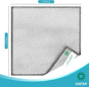 12 PCS Non Scratch Wire Dishcloths for Multi Surface Cleaning with Wire Mesh Material