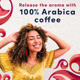 Gevalia Frothy Artificially Flavored Cappuccino Espresso Style K-Cup Pods & Froth Packets Kit, 6ct, Compatible with Keurig Brewers