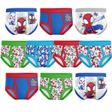 Spiderman Boys' Toddler Superhero Friends Exclusive Underwear With Iron Man, Hulk & More 2/3t & 4t